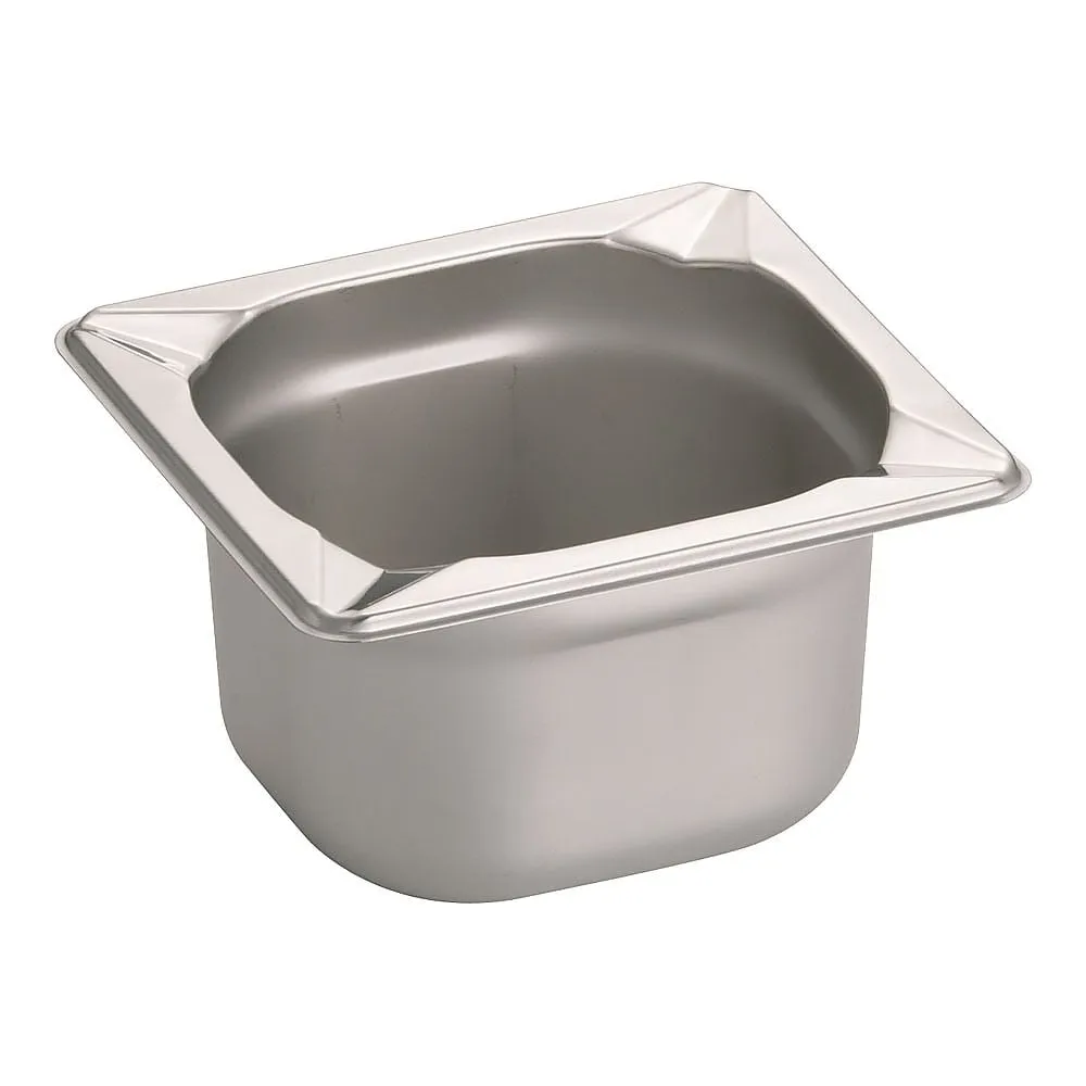 62-6360-33　KINGO Stainless Hotel Pan 1/6 x 100 mm　16100