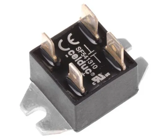 63-7413-55　Celduc 10 A固态继电器，0交叉，底盘安装，Triac, 280 V rms最大负载　SF541310
