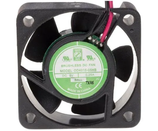 63-7372-22　RS PRO轴向风扇，40 x 40 x 15mm,8.5cfm,1.5W, 5 V直流，IP55　144-2038