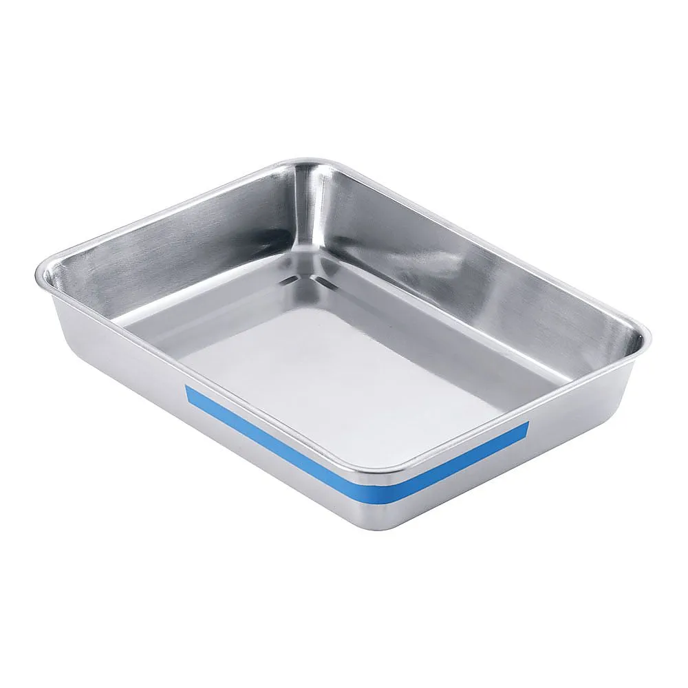 62-6369-70　TKG Stainless Steel Color Square Vat 10 Pack Blue　ABTE510