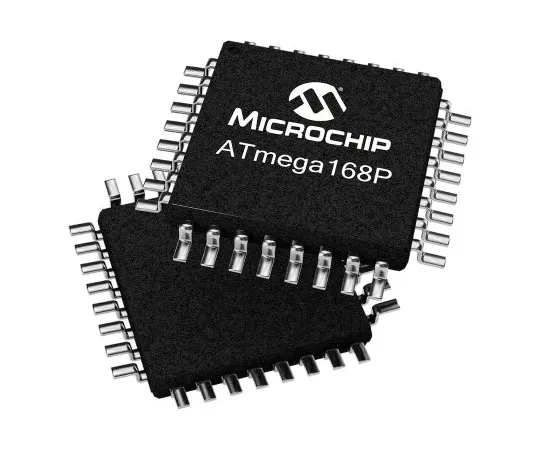 63-7015-35　微芯片技术ATMEGA168PV-10AU,8位AVR微控制器，10MHz, 16 kB闪存，32针TQFP　ATMEGA168PV-10AU