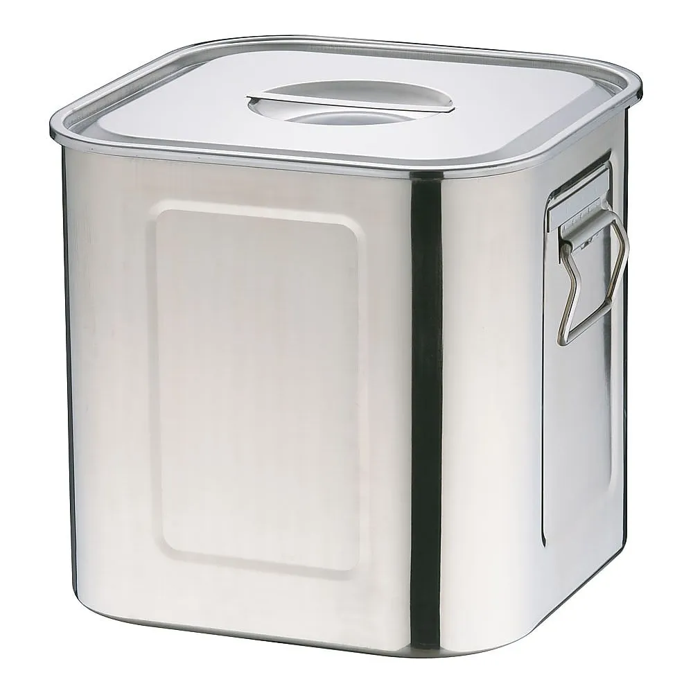 62-6386-46　Eco Clean UK Deep Square Kitchen Pot 33 cm　AEK1314