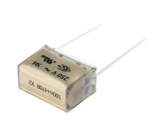 63-7423-08　KEMET RC电容器100nF470Ω容差±20% 250 V交流电，630 V直流1通孔PMR209系列　PMR209MC6100M470R30