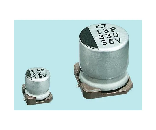 63-7338-26　Nichicon 330μF 6.3V直流铝电解电容器，表面贴装6.3 (Dia。)x 7.7 mm+105°6.3mm 2.2mm　UWT0J331MCL1GS