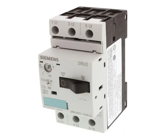 63-7444-20　Siemens Sirius Innovation 690 V Motor Protection断路器，3P通道，5.5→8 A, 50 kA　3RV1011-1HA10