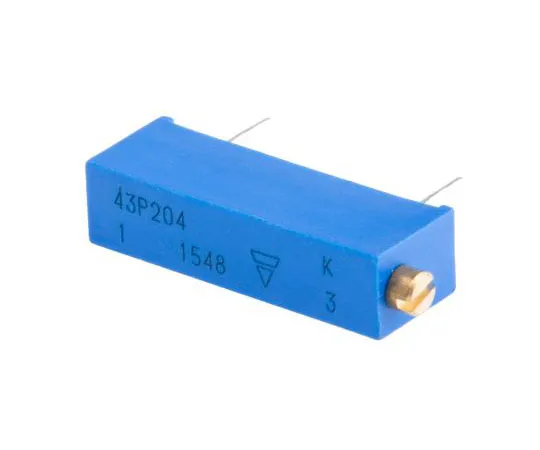 63-7349-73　200kΩ通孔微调电位器0.5W侧调节Vishay43P系列　M43P204KB40