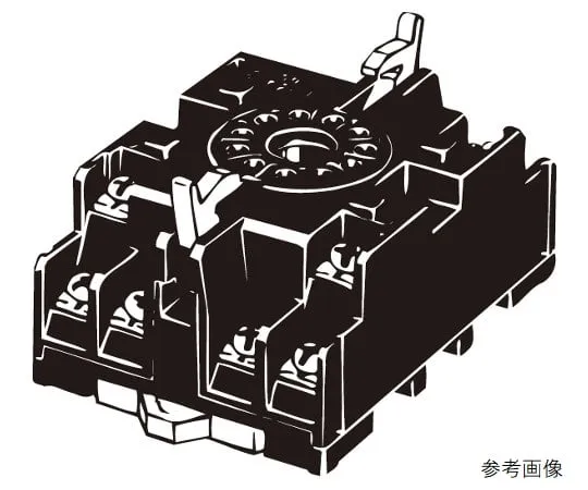 62-4722-02　通用插座 (圆型) P2CF (表面连接)　P2CF-11