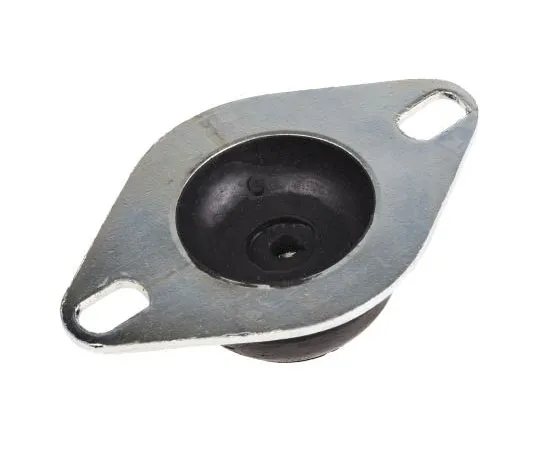 63-7385-51　RS PRO M6镀锌钢板抗振安装60压载，直径85mm。橡胶+100°C　162-3226