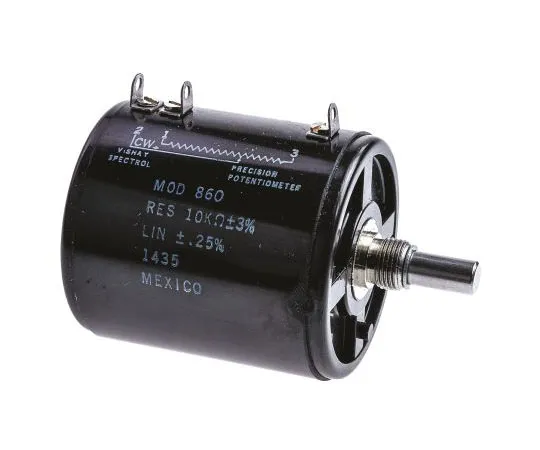 63-7473-35　Vishay 1 Gang 10旋转缠绕电位器，直径6.35 mm。轴，10kΩ，±1%，8W,线性860B1103　860B1103
