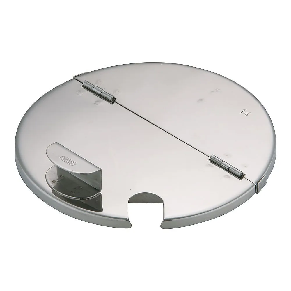 62-6386-03　Cutting Lid for Kitchen Pot with Plate, 14 cm