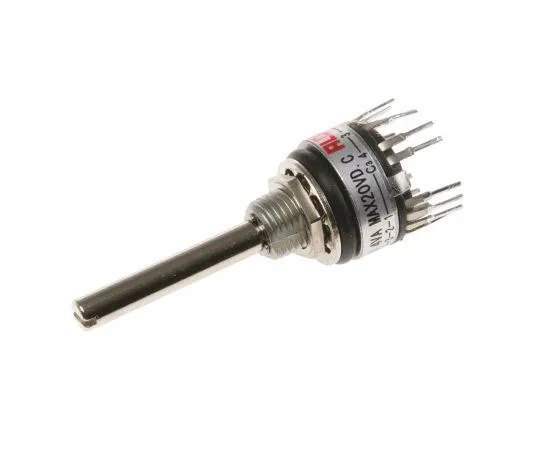 63-7354-09　TE连接，4个位置3P旋转开关，400 mA@20 V,通孔　MRJE3-404