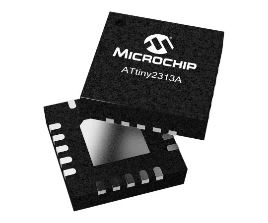 63-7028-67　微芯片，8位AVR微控制器，10MHz,2kB闪存，20针SOIC　ATTINY2313V-10SU