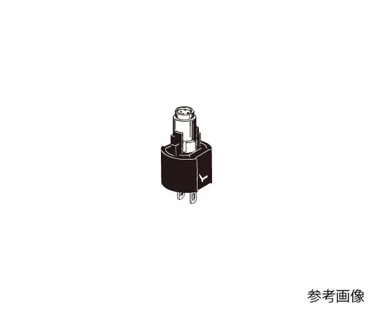 62-4743-49　指示灯 (Φ16) 插座单元M16　M16-W-12D