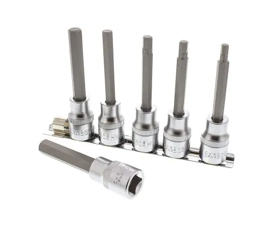 63-7456-06　RS Pro Hexagon Bit 6个，5个;6;7;8;10;12毫米　262-0331