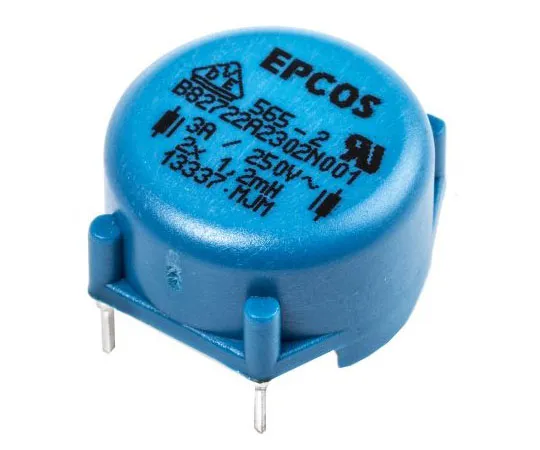 63-7353-46　EPCOS 1.2 mH±30%铁氧体电流补偿扼流圈，3A Idc, 56mΩRdcB82721A　B82722A2302N001