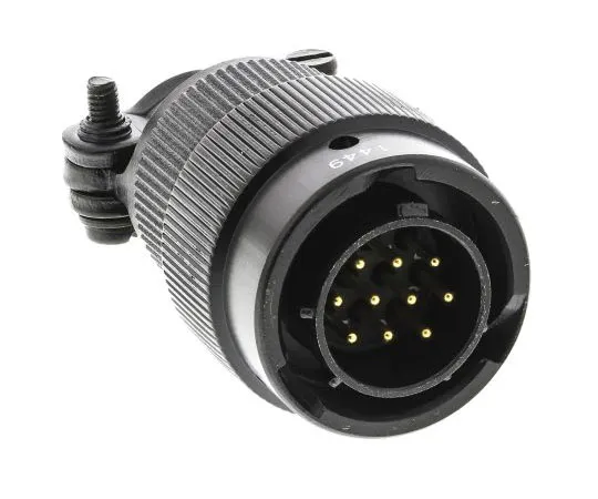 63-7479-80　安费诺62LC系列电缆安装连接器10触点插头　62LC-16F12-10PN(771)