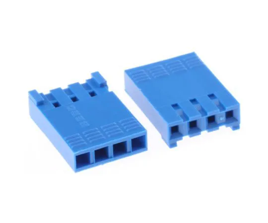 63-7353-15　Amphenol FCI DUBOX女性连接器外壳，2.54毫米间距，4路，1排　65240-004LF