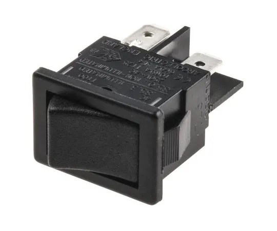 63-7462-34　Arcolectric Double Pole Single Throw (DPST) ，Latching Rocker开关面板安装　H8550VBAAA