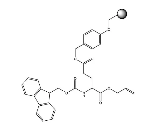 61-0404-47　［已停用］Fmoc-Glu (Wang Resin Ll) -OALL 856122 5 G　8561220005