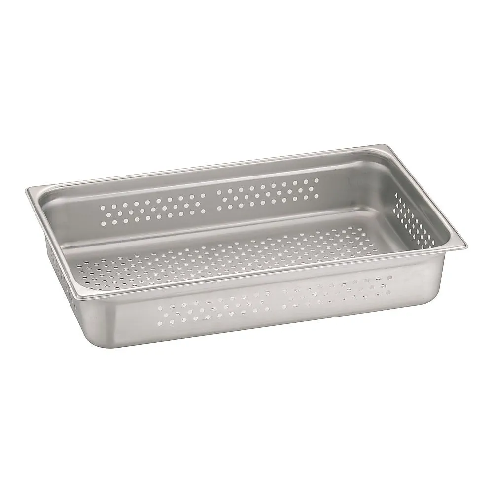 62-6359-31　18-8 Gastrognome Hole Pan 1/1 100 mm　AGS0704