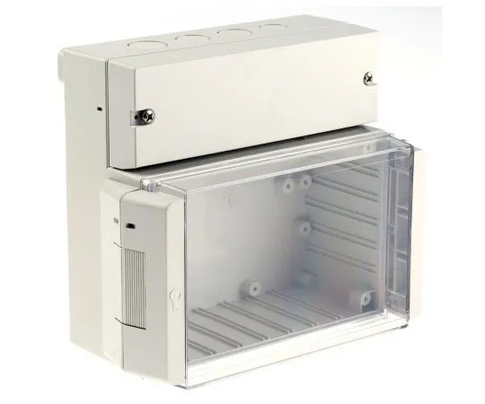 63-7412-40　Bopla RegloCardPlus, ABS,聚碳酸酯壁箱，IP65, 93mm x 166 mm x 161 mm　41160109
