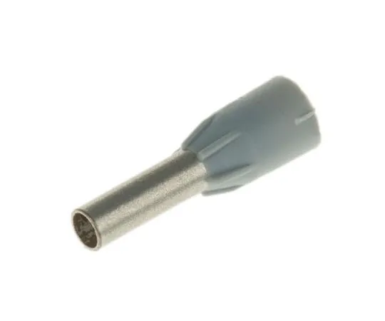 63-7407-32　Legrand Starfix系列绝缘压紧靴带铁，8mm针长，2.6mm针直径，2.5mm2线尺寸，灰色　0 376 66