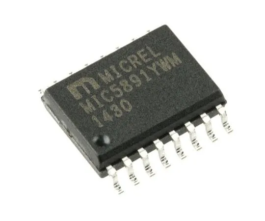 63-7358-78　微芯片MIC5891YWM8级锁定驱动器，串行/并行，单向，16针SOIC W　MIC5891YWM