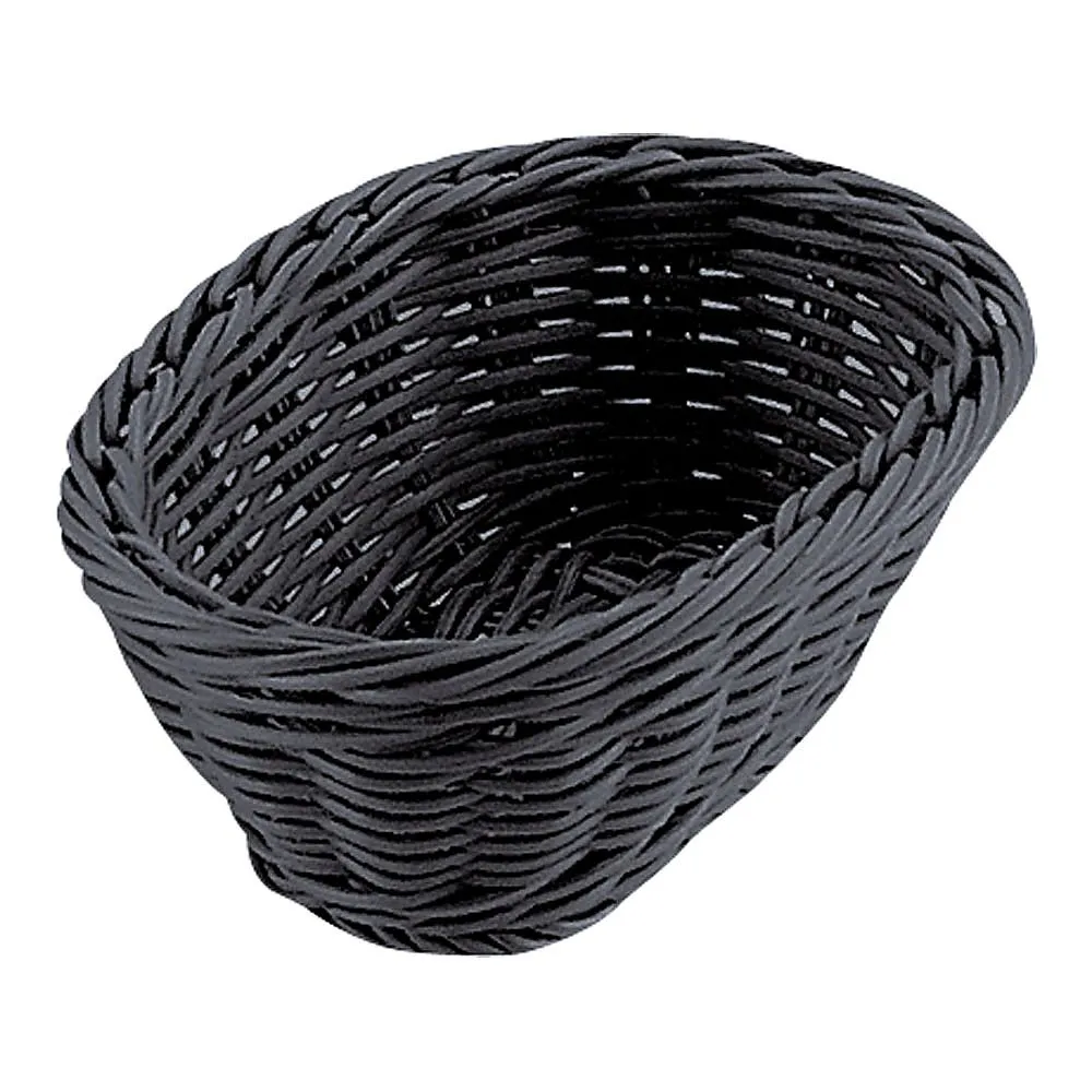 62-6403-42　PP Small Size Basket Black 15 Type　OV-130-BK