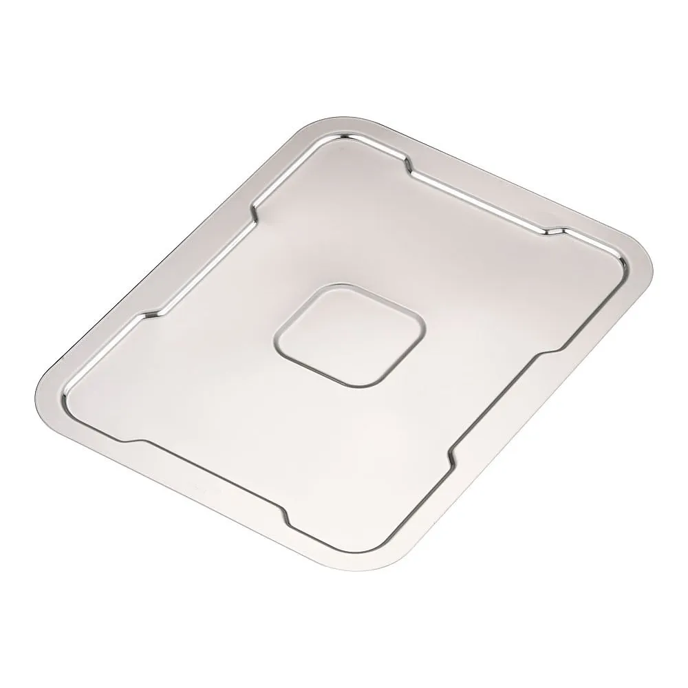 62-6368-88　TKG Stainless Steel Square Butt Lid for 10 Sheets (1 Sheet)