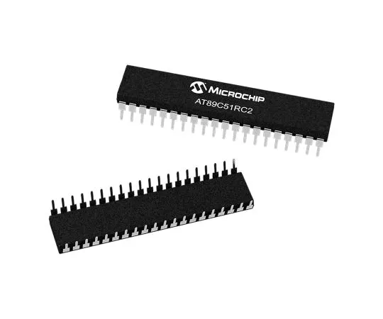 63-7014-03　MicrochipAT89C51RC2-3CSUM,8位8051微控制器，40 MHz, 60 MHz, 32 kB闪存，40针PDIL　AT89C51RC2-3CSUM