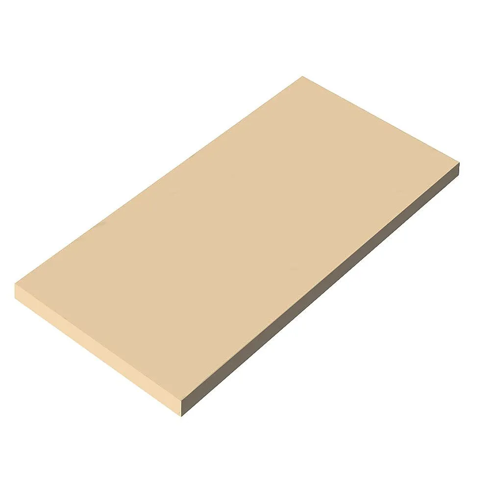 62-6425-33　Setouchi Single Color Cutting Board Beige 600 x 300 x H20mm　K3
