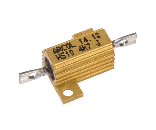 63-7449-63　ArcolHS10系列铝合金厚板轴向线材贴装电阻，4.7kΩ±5% 10W　HS10 4K7 J