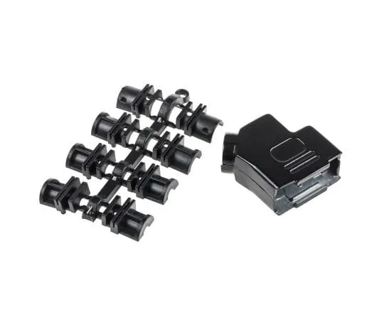63-7464-91　MH连接器MHD45ZK-BK系列锌角D-sub连接器背壳，9路抗应变　D45ZK9-BK-K