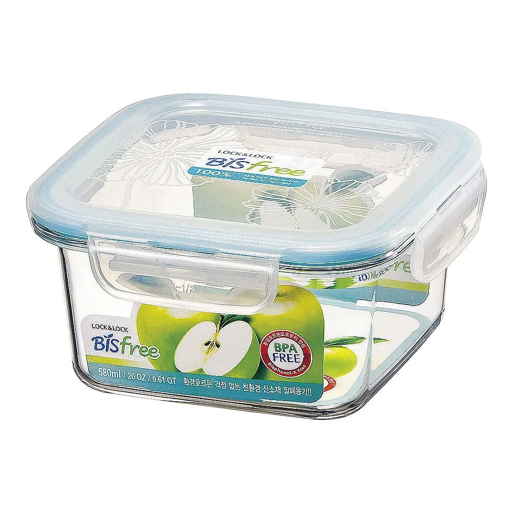 62-6389-83　L&L Table Top Container Square　LBF231