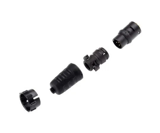 63-7483-57　开关EN3系列电缆安装连接器，6触点插头　EN3C6MX