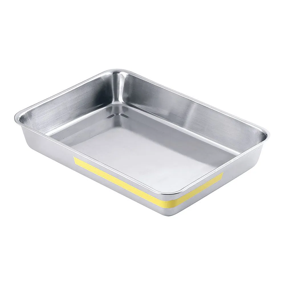 62-6369-67　TKG Stainless Steel Color Line Square Butt 8-Pack Yellow (1 Pack)