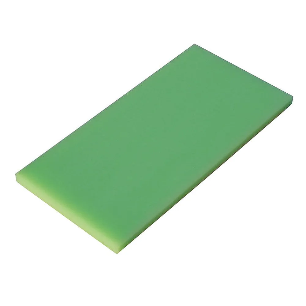62-6425-29　Setouchi One-piece Color Cutting Board Green 600 x 300 x H20mm　K3