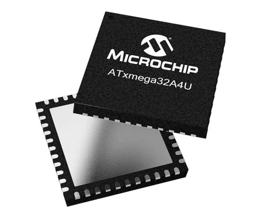 63-7029-90　微芯片技术ATXMEGA32A4U-MH,8/16位AVR微控制器，32MHz, 32+4kB闪存，44-PinVQFN　ATXMEGA32A4U-MH