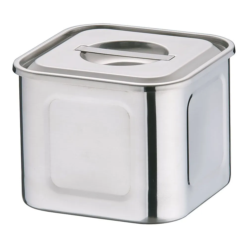 62-6386-53　Deep Shallow Square Kitchen Pot 13.5 cm