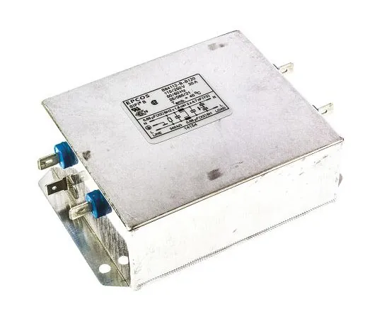 63-7427-22　EPCOSB84112B系列20A 250 V ac 50→60Hz机箱安装RFI过滤器，带选项卡终端，单相　B84112B0000B120