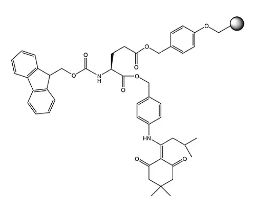 61-0402-36　［已停用］Fmoc-Glu (Wang Resin) -ODMAB (100-200网状) 856022 1 G　8560220001
