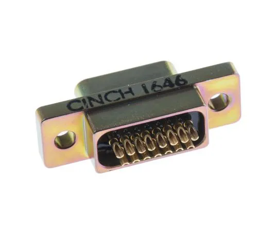 63-7444-80　RS Pro 15 Way面板安装MicroD PCB连接器插头　244-3752