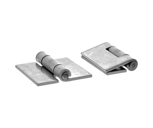 63-7460-85　带铆钉的生不锈钢方形铰链，40mm x 40mm x 2mm　52-1-3679