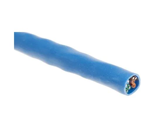 63-7385-41　Belden Blue Cat6 Cable UTP PVC Unterminated/Unterminated阻燃剂，100m　7965E.01B100