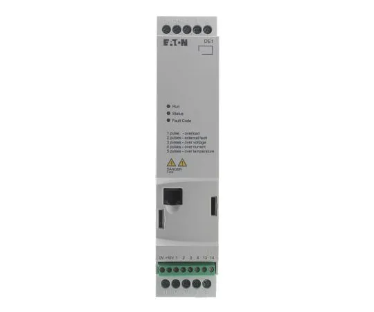63-7388-77　伊顿变速启动器，3相输入，60Hz输出1.5 kW,带EMC滤波器的480 V交流电，3.6 A DE11,IP20　180664 & DE11-343D6FN-N20N