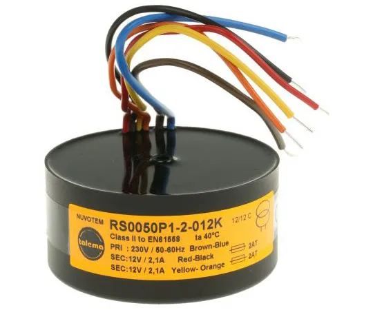 63-7432-86　2输出环形变压器，50VA,2×12V交流变压器　0050P1-2-012K