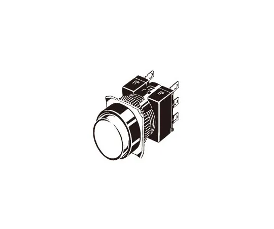62-4852-93　按钮开关 (圆形) (LED) (圆体Φ16) A16　A16L-TRA-12D-2