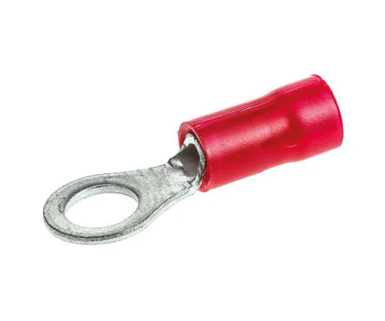 63-7362-52　TE连通性PLASTI-GRIP系列绝缘压紧环端子，M5螺柱尺寸，0.26mm2至1.65mm2线材尺寸，红色　34149