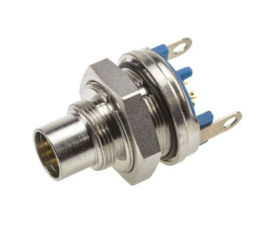 63-7454-50　TEConnectivityTRIADTM01系列微型面板安装连接器，4个触点插头　8-1437719-4