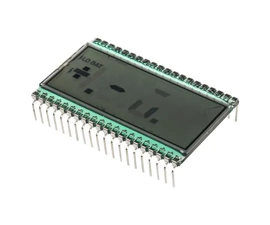 63-7411-07　RS PRO 7段LCD显示屏，灰黑，1行6字，反射式　184-7737